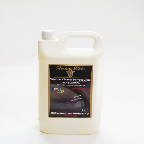 Restore Ride - Window Cleaner Ready to use Perfect Gloss - туба 5 литра - за стъкла, готов за употреба