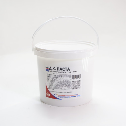 Д.К.ПАСТА - кофа 5 кг - монтажна паста за гуми Д.К.ПАСТА - кофа 5 кг - монтажна паста за гуми