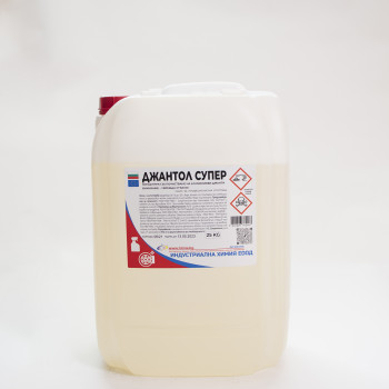 ДЖАНТОЛ СУПЕР - туба 25 кг - киселинен препарат за джанти, концентрат