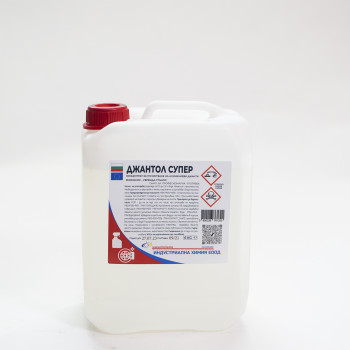 ДЖАНТОЛ  СУПЕР - туба 6 кг - киселинен препарат за джанти, концентрат