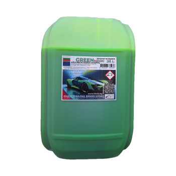 GREEN MAGIC - active foam / 20 L - зелена пяна за безконтактно миене - концентрат до 1:90. Ароматизиран. ПРОМОЦИЯТА ВАЖИ САМО ПРИ ПОКУПКИ ОТ САЙТА ! GREEN MAGIC - active foam / 20 L - зелена пяна за безконтактно миене - концентрат до 1:90. Ароматизиран. ПРОМОЦИЯТА ВАЖИ САМО ПРИ ПОКУПКИ ОТ САЙТА !