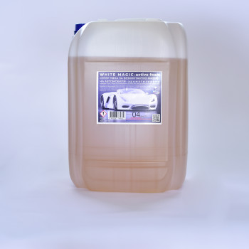 WHITE MAGIC - active foam / 20 L. - супер пяна за безконтактно миене -  бяла WHITE MAGIC - active foam / 20 L. - супер пяна за безконтактно миене -  бяла