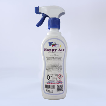 Happy air - 0,5 L - помпа - ароматизатор за въздух Happy air - 0,5 L - помпа - ароматизатор за въздух