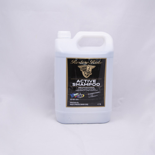 Restore Ride - Active Shampoo Professional - 5 литра - активен шампоан за гъста пяна, концентрат Restore Ride - Active Shampoo Professional - 5 литра - активен шампоан за гъста пяна, концентрат