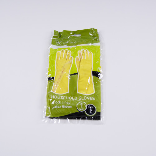 Household gloves - yellow - size L Household gloves - yellow - size L
