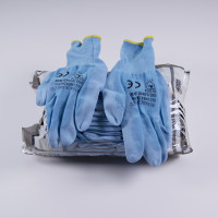 Latex gloves-SAPFIRE-blue Latex gloves-SAPFIRE-blue