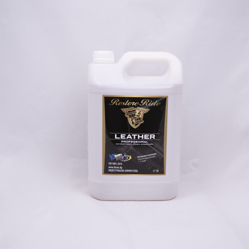 Restore Ride - Leather Professional - 5 литра - почистващ препарат за кожа и алкантара, концентрат Restore Ride - Leather Professional - 5 литра - почистващ препарат за кожа и алкантара, концентрат