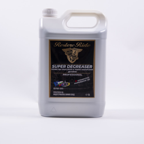 Restore Ride - Super Degreaser - 5 литра - обезмаслител, концентрат Restore Ride - Super Degreaser - 5 литра - обезмаслител, концентрат