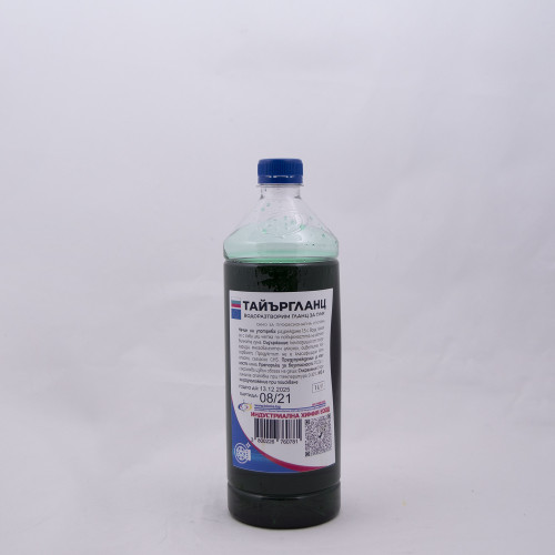 ТАЙЪРГЛАНЦ - 1 литър - гланц за гуми и брони, концентрат 1:3 с вода ТАЙЪРГЛАНЦ - 1 литър - гланц за гуми и брони, концентрат 1:3 с вода